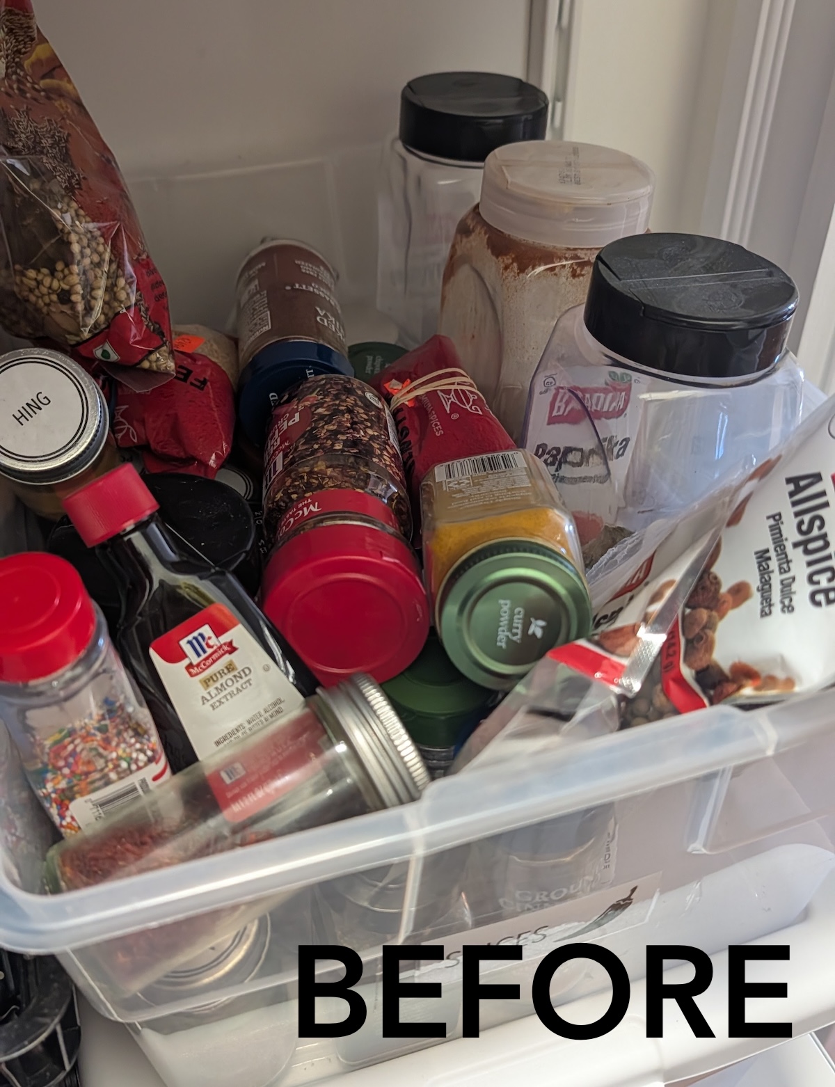 Spices first iteration